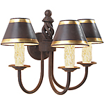 C173-WM 108-1 By ARTE DE MEXICO - Iron Lighting Collection Collection Premium Vintage Rust Finish Wrought Iron Wall Light